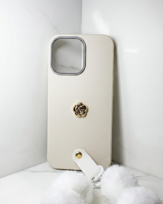 BEIGE CON STRAP - iPhone 11 / 13 / 13 PRO / 13 Pro Max / 14 / 14 Plus / 14 Pro / 14 Pro Max / 15 / 15 Pro / 15 Plus / 16 / 16 Plus / 17 / 17 AIR / 17 PRO / 17 PRO MAX