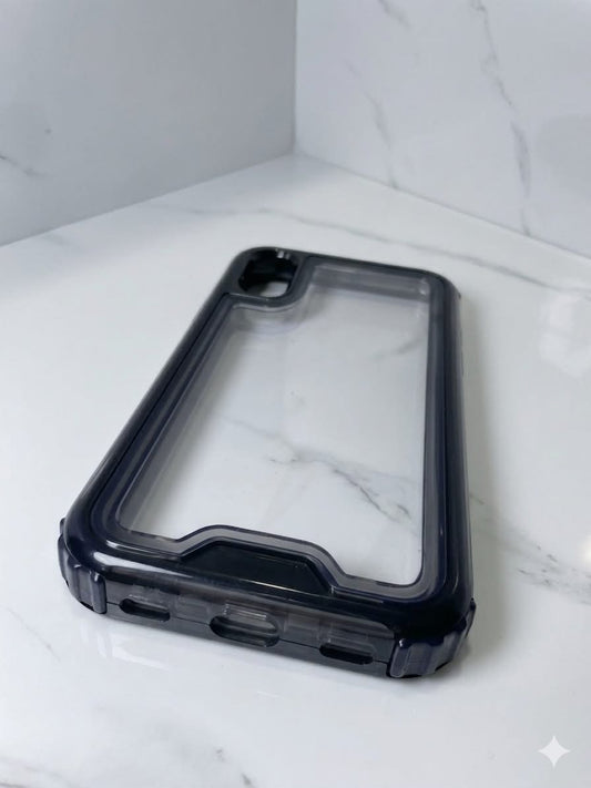 ANTIGOLPES NEGRO - iPhone X / XS/ 11 PRO MAX/ 12 PRO MAX / 13 Mini / 13 PRO / 14 Plus / 14 Pro / 14 Pro Max / 15 / 15 Plus / 15 Pro MAX / 16 / 16 Plus /  16 Pro Max