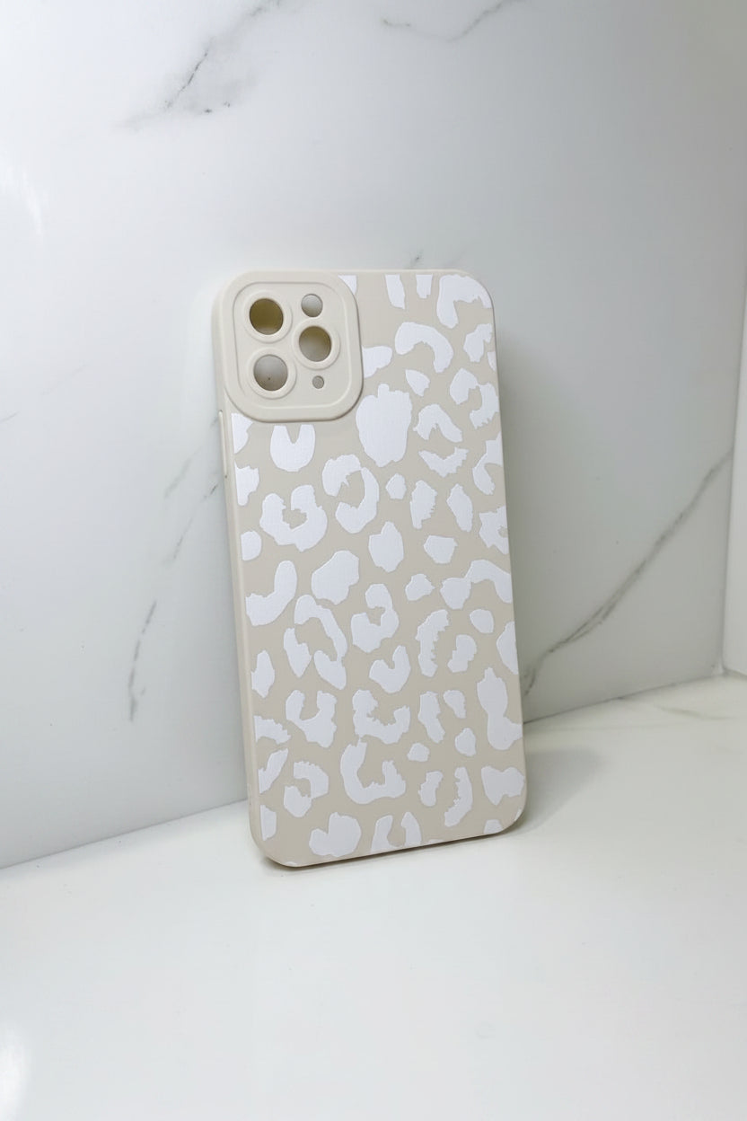 BEIGE CON ANIMAL PRINT BLANCO  - iPhone 11 Pro Max