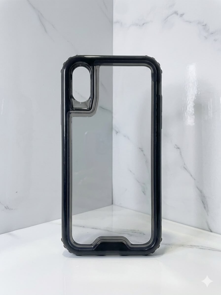 ANTIGOLPES NEGRO - iPhone X / XS/ 11 PRO MAX/ 12 PRO MAX / 13 Mini / 13 PRO / 14 Plus / 14 Pro / 14 Pro Max / 15 / 15 Plus / 15 Pro MAX / 16 / 16 Plus /  16 Pro Max