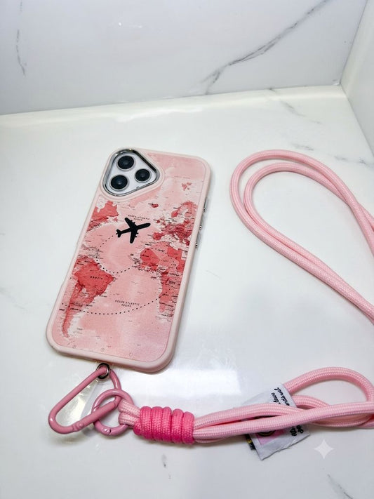 ROSADO CON STRAP - iPhone 16