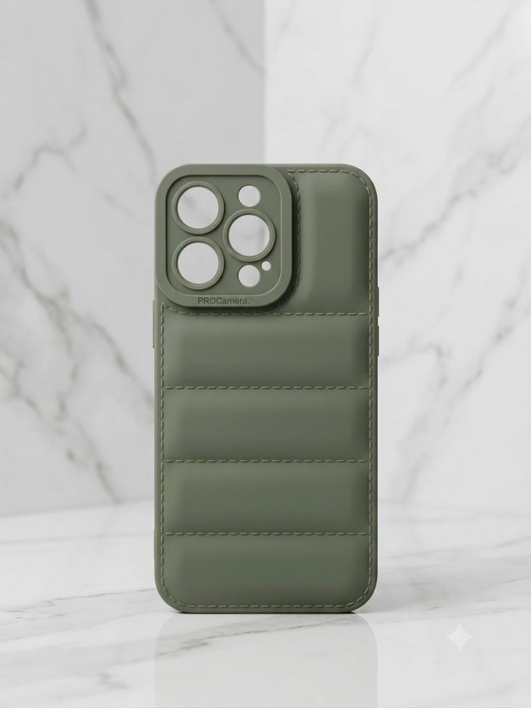 RELIEVE VERDE - iPhone 13 Pro / 14 Pro / 14 Pro Max / 15 Plus / 15 Pro / 16 Plus