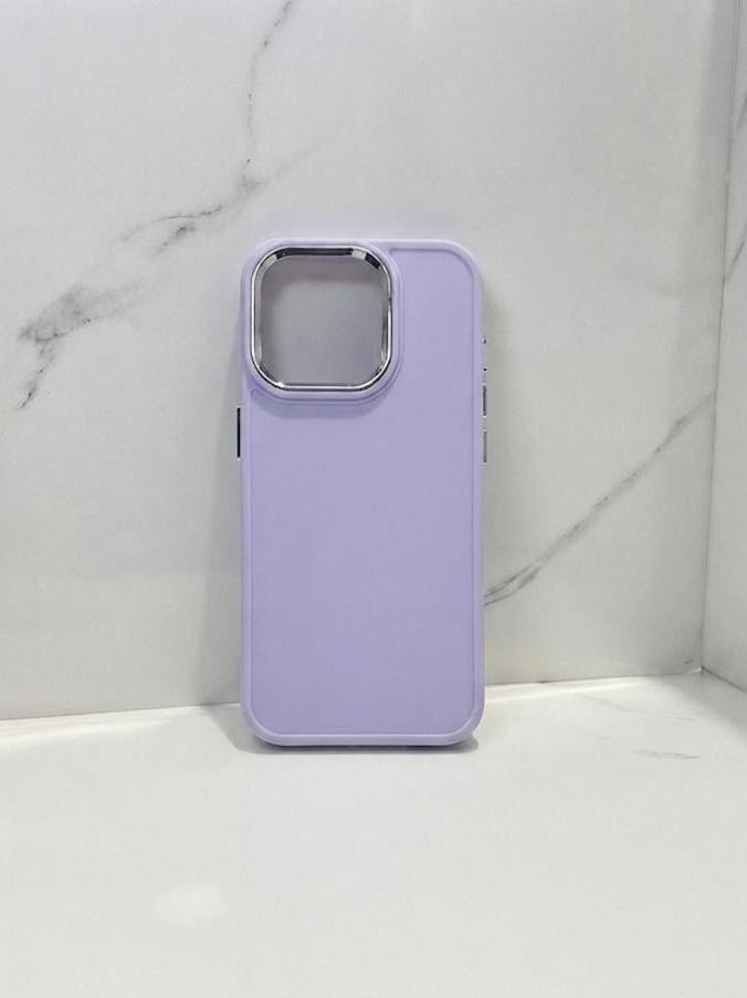 MORADO BORDE PLATEADO 15 PRO