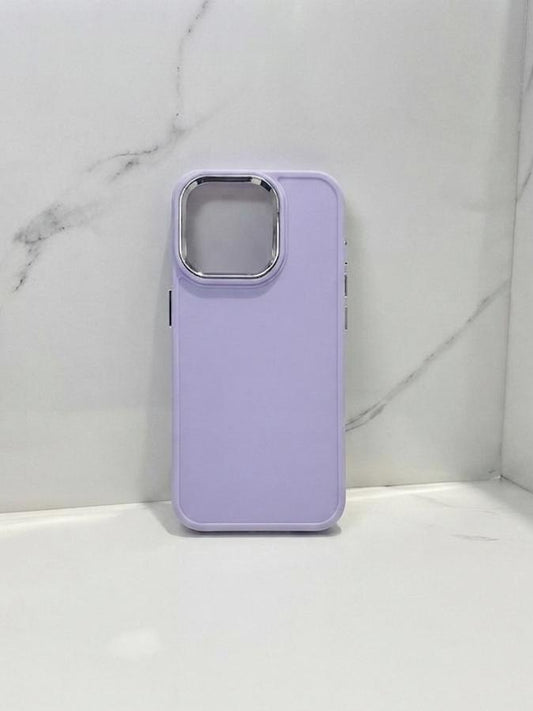 MORADO BORDE PLATEADO 15 PRO